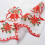 Christmas Snowflake Sheer Curtains White Gold Embroidered 4