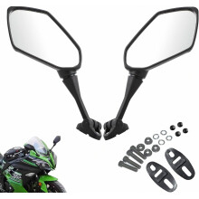 Rétroviseurs moto Heart Horse compatibles avec CBR600 F4 F4I 1999-2006, CBR900, CBR919, CBR929, CBR954 1998-2003, RC51, RVT1000, DD250E et DD3.