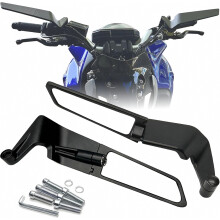 Rétroviseurs latéraux discrets pour moto, compatibles avec MT09 SP 2025, MT07, MT03, MT10, Z900 RS, Z650 RS, Z500 SE, Z400, Versys 650 et 1000 X.