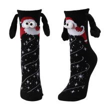 Christmas Socks Magnetic Couple Design for Men and Women