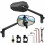 Motorcycle Mirrors compatible Handlebars, ATV Mirrors Featuring a Phone Mount Interface, Anti-impact/explosion/glare,HD,Compatible with Motorcycle (S 1