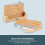 Cooks Professional Cooks Professional 4 Piece Bamboo Index Chopping Board Set | Multi-Coloured 3