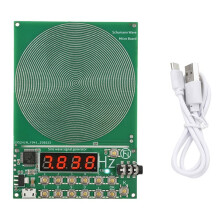 Ressonador de Áudio com Gerador de Ondas de Pulso de Frequência Ultrabaixa de Ressonância Schumann USB 5V 7,83Hz, Ajustável de 0,1Hz A 100000Hz