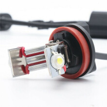 2Set Car Halo Angel Eyes LED Light H8 6W White Bulbs for E90 E92 E93 E89 E60 E70