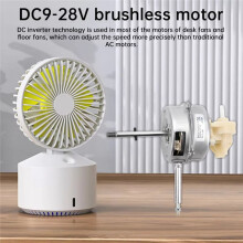 Kit de Motor de CC Sin Escobillas de 24 W, Ventilador Turbo de Alta Potencia con Velocidad Ajustable de 9 A 28 V CC, Kit de Bricolaje para Bricolaje.
