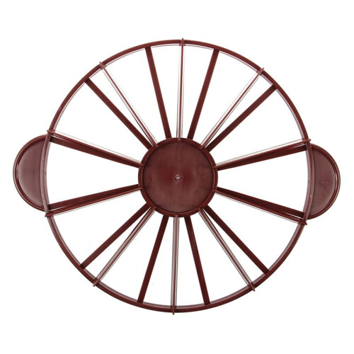 5X Cake Divider Slice Pie Cake 10 / 12 Piece Equal Portion  Divider Dark Red 1