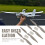 8 Peças RC Hélices CW 12x6 Polegadas para Avião com Anéis Adaptadores 6