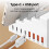 66W 4USB+4Type-C 8Ports Socket Bracket Charger for Phone Laptop Computer USB Interface Extender Multi-Functional HUB 6