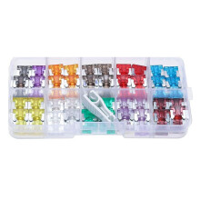 120 Micro-Fuses, Thin Micro-Fuse Kit, Car/RV/Truck/Motor Micro-Fuse Combination Kit 2Amp -40A