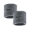 Nike Nike Swoosh Classic Small Wristbands Grey / (Black) 1