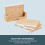 Cooks Professional Cooks Professional 4 Piece Bamboo Index Chopping Board Set | White Tabs 2