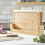 Cooks Professional Cooks Professional 4 Piece Bamboo Index Chopping Board Set | White Tabs 4