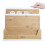 Cooks Professional Cooks Professional 4 Piece Bamboo Index Chopping Board Set | White Tabs 6