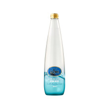 Gold & Silver Spring Water Glass Bottle 350ml x 12