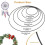 20 Pcs  Metal Rings Set, 5 Sizes for Wreath Making, Dream Catchers & DIY Decorations 8