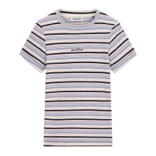 (10 UK, Ocean Blue) Guess Womens/Ladies Striped Slim T-Shirt