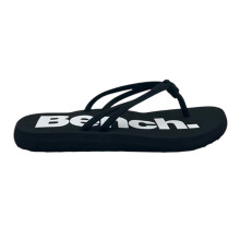 (6 UK, Black) Bench Womens/Ladies Invisia Logo Flat Sandals