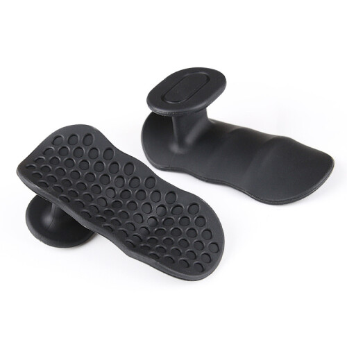 Protector palmar din silicon pentru haltere Black