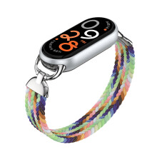 Stílusos Nylon Rugalmas Xiaomi Mi Band 9 Szíj Csuklópánt