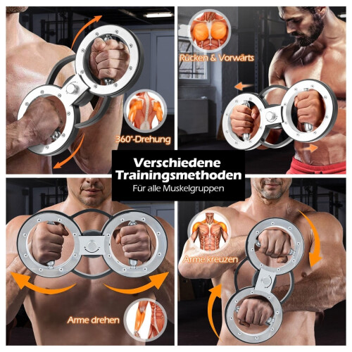 Armträningsenhet, justerbart motstånd, 360 rotation 2