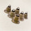 Σετ 10 Καμπάνες 22mm Αντίκα Μπρονζέ κατά της Απώλειας - Ξεκάθαρος Ήχος 4