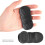 Protector palmar din silicon pentru haltere Black 4