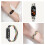 Stilig Elastisk Nylon Xiaomi Mi Band 9 Stropp Armbånd 4