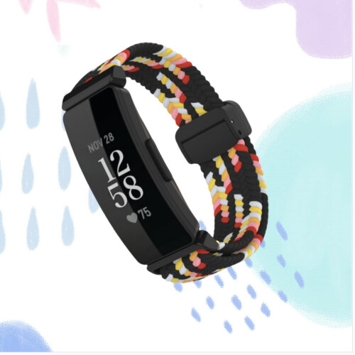 Nailonranneke Fitbit Inspire 3:lle MultiColor 2