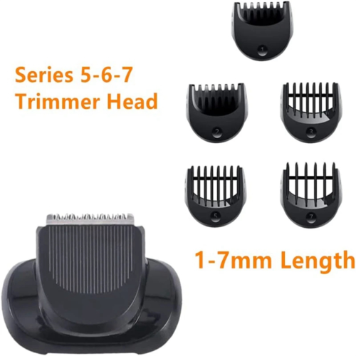 Compatible with Braun Series 5-7 beard trimmer attachments, improving shaving performance by 25%. 1