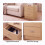 Vida Designs (Pine) Riano Bedside Table Set of 2, 2 Drawer Chest Nightstands 6