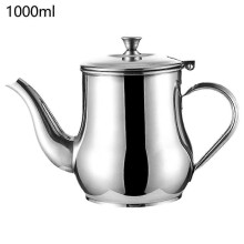 (1000ml, Silvery) +Stainless Steel Oil Pot with Filter Screen Leak Proof A3D Storage Oil G1 G1P8