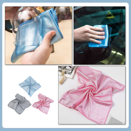 Microfiber Cleaning Cloth for Glasses Dishes and Clothing