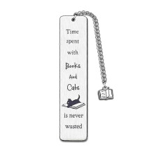 Cat Bookmark for Women Men, Cat Lovers Gifts for WomenBook NEW Gifts Lovers R1Q1