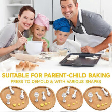 (1set, Love) Kitchen Accessories Cake Decorating Tools Cookie DIY Cake Mold Tool Baking J0S7