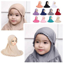 (1pcs, 1) +Full Cover Hijab Amira Turban Scarf Kids Girls Scarves Cover Is Head D4I0