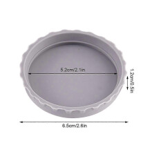 (one-size, blue) Leak Proof Silicone Sealed Can Beer Bottle Iron Can Spil S1 No Cola T3 E2N0