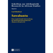 Sawabantu Eine vergleichende Untersuchung der Kuestensprachen Kameruns