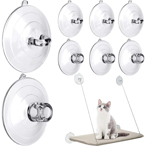8 Suction Cups Replacement for Cat Window Perch Hammock Pet Supplies