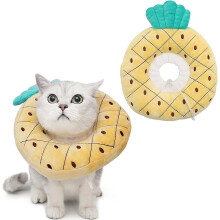 Soft Cute Adjustable Cat Cone Collar for Post-Surgery Recovery for Kittens