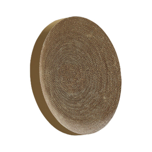 Durable PP Corrugated Paper Cat Scratcher with Nest Training Toy & Replacement Pad