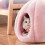 Pumpkin Shaped Cat Sofa Bed Warm Removable Washable Pet Nest Yurt Mat 4