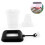 Red Worm Cup Feeder Funnel Cone With Suction Cup For Fish Tank 2