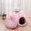 Pumpkin Shaped Cat Sofa Bed Warm Removable Washable Pet Nest Yurt Mat 5