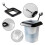 Red Worm Cup Feeder Funnel Cone With Suction Cup For Fish Tank 4