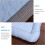 Blue Summer Cooling Bed Mat for Dogs Cats Sleeping 4