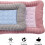 Blue Summer Cooling Bed Mat for Dogs Cats Sleeping 3
