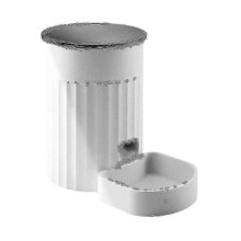 Dispensador automático inteligente de comida seca para mascotas con WiFi 2.4G y temporizador para gatos, conejos y otros animales pequeños.
