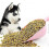 3Pcs Plastic Handle Dog Cat Food Litter Scoops 3 Colors 2