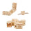 Hamstertunnel-Labyrinth-Spielset aus Holz mit Wippe 1