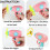 Colorful Flying Propellers Cat Fetch Toy Interactive Exercise Train Hunt Chase Bat 4